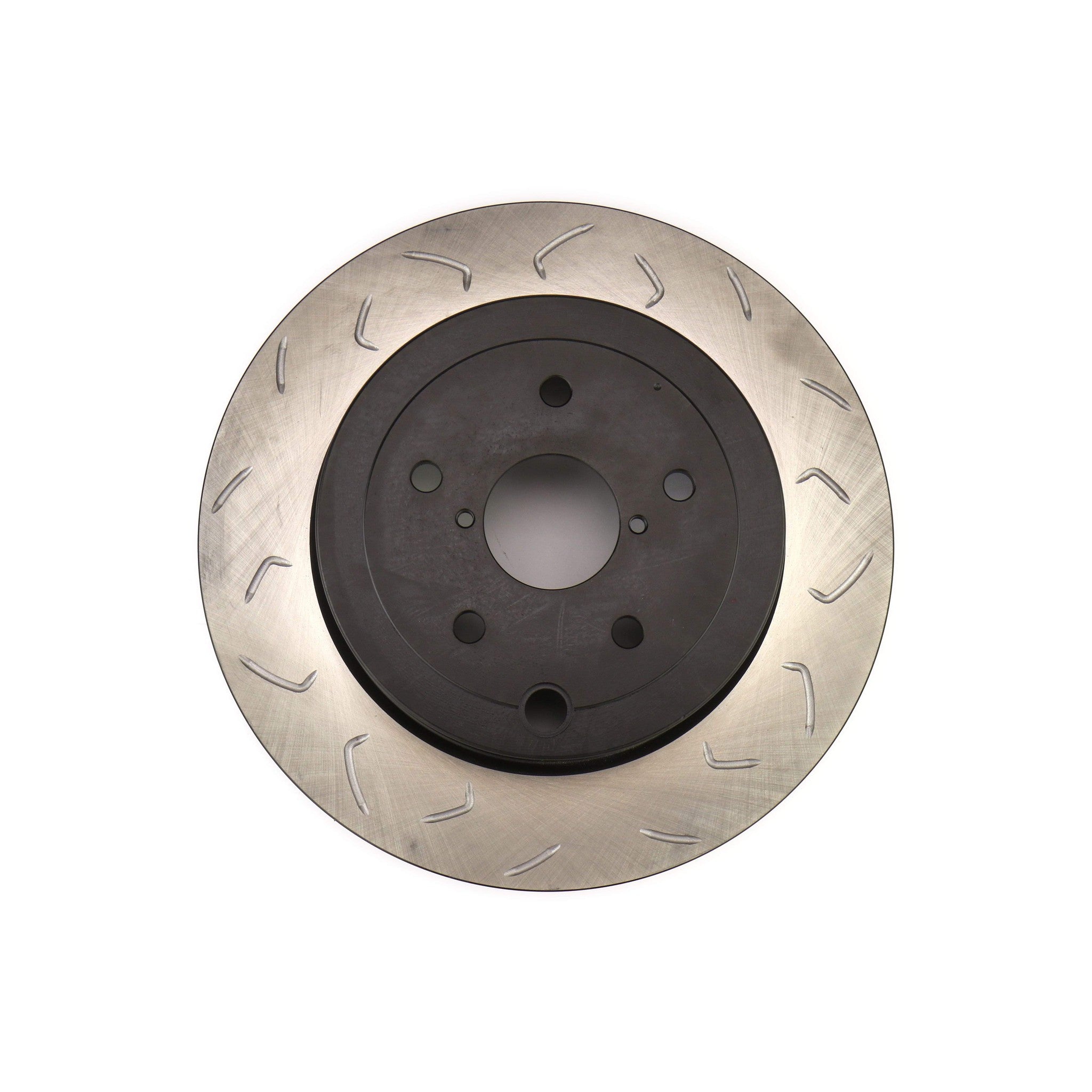 FactionFab Slotted Rear Brake Rotor Subaru STI 2008-2017