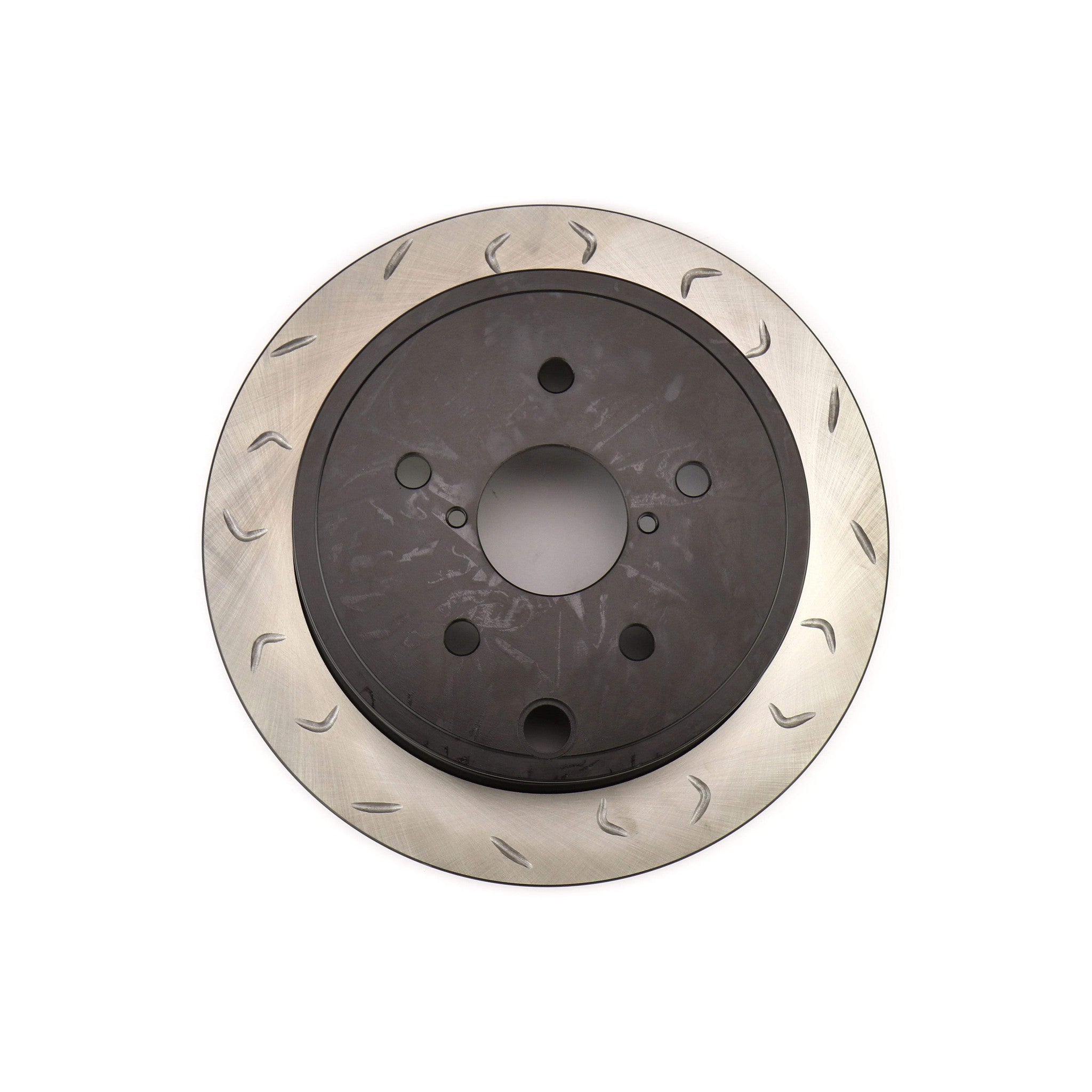 FactionFab Slotted Rear Brake Rotor Subaru WRX 2015-2021