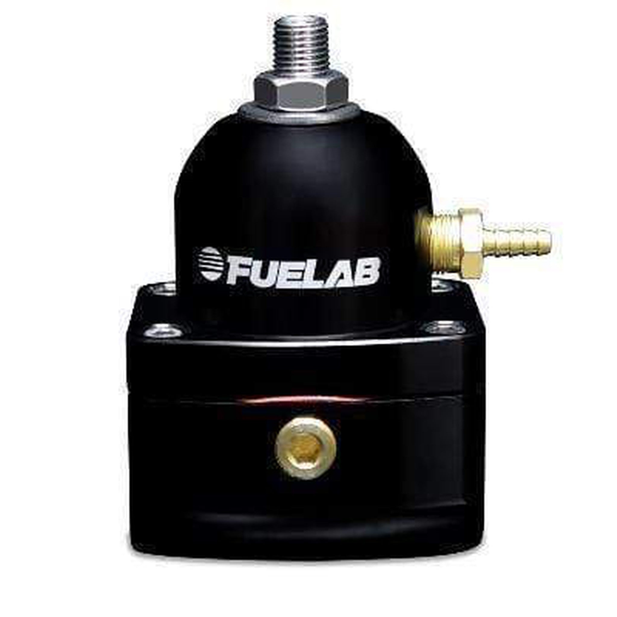 Fuelab 51501 Series Adjustable Fuel Pressure Regulator; EFI Black | 51501-6