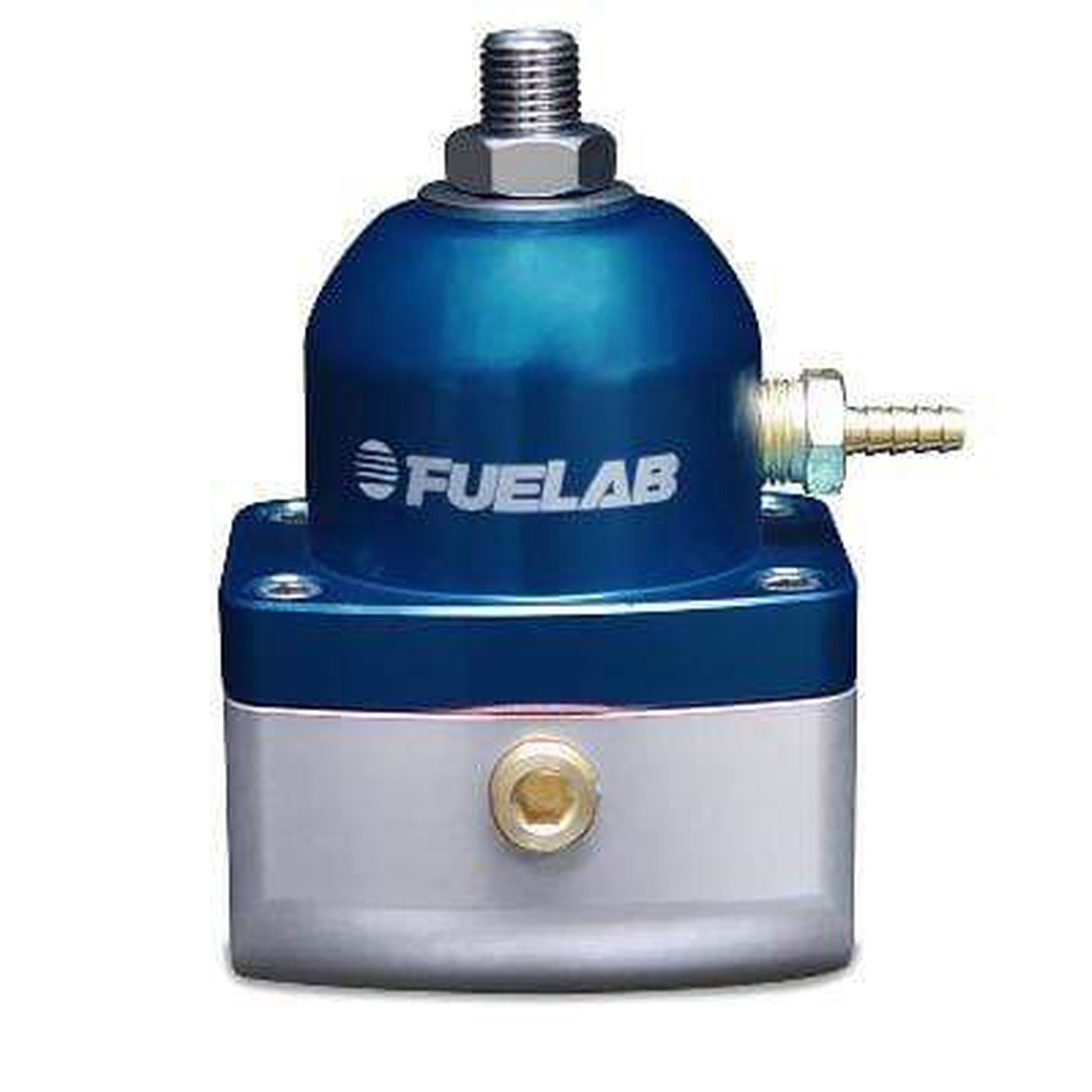 Fuelab 51501 Series Adjustable Fuel Pressure Regulator; EFI Blue | 51501-3
