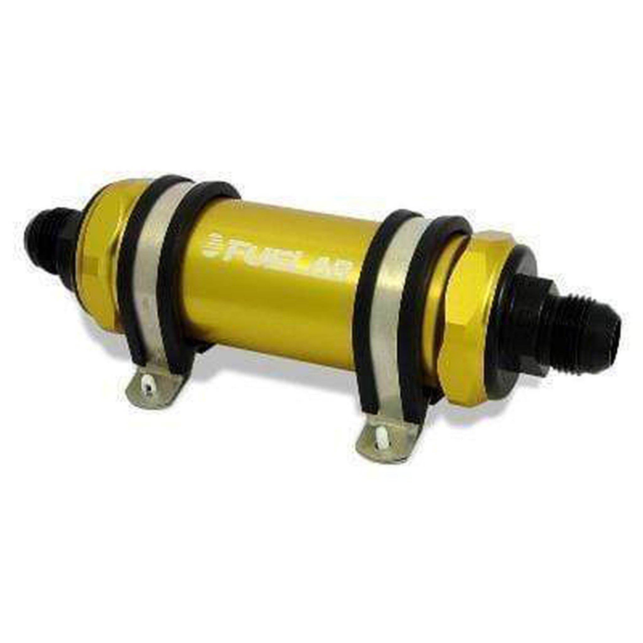 Fuelab 82832 In-Line Fuelab Fuel Filter Gold | 82832-2