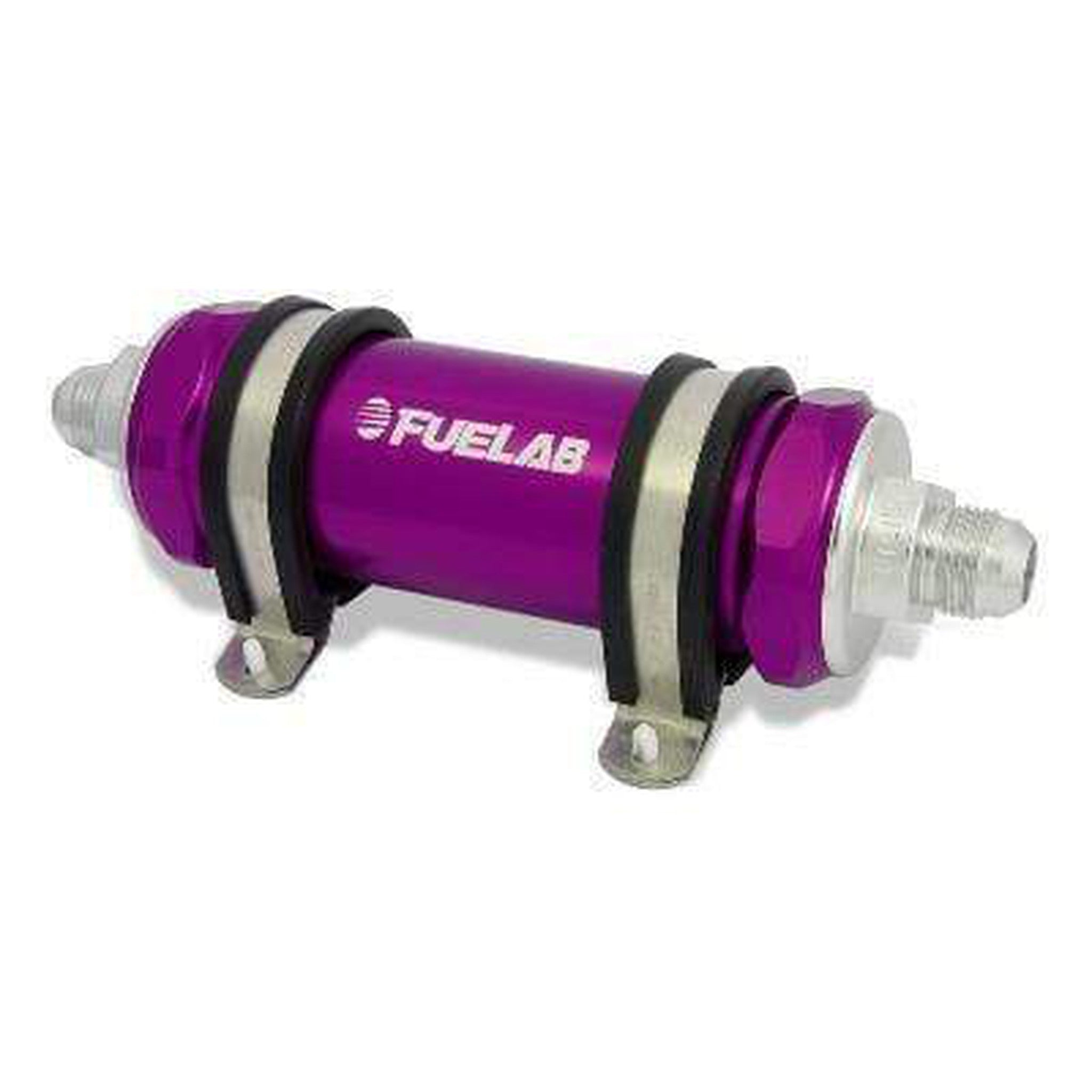 Fuelab 82833 In-Line Fuelab Fuel Filter Purple | 82833-5
