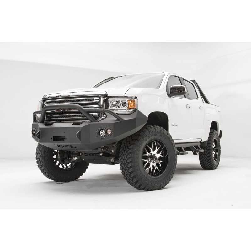 Fab Fours Premium Winch Front Bumper w/ Pre Runner Guard Model GC15-H3452-1