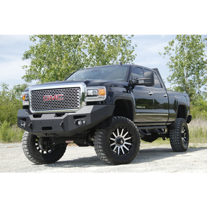 Fab Fours Premium Heavy Duty Winch Front Bumper GM14-A3151-1