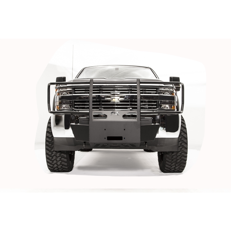 Fab Fours Winch Mount w/ Grille Guard Model GM15-N3070-1