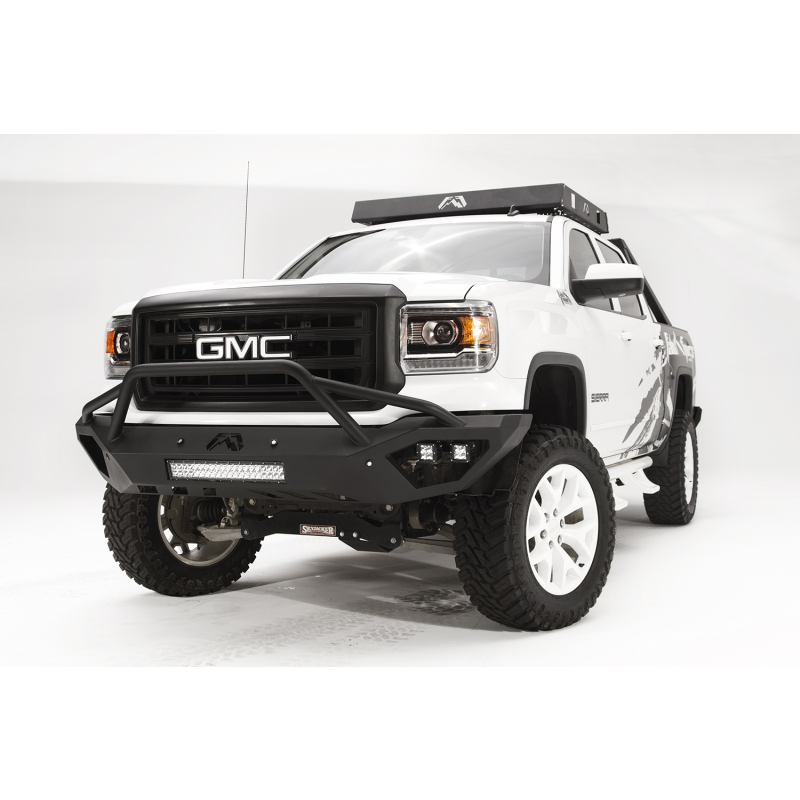 Fab Fours Vengeance Front Bumper w/ Pre Runner Guard Model GS14-D3152-1