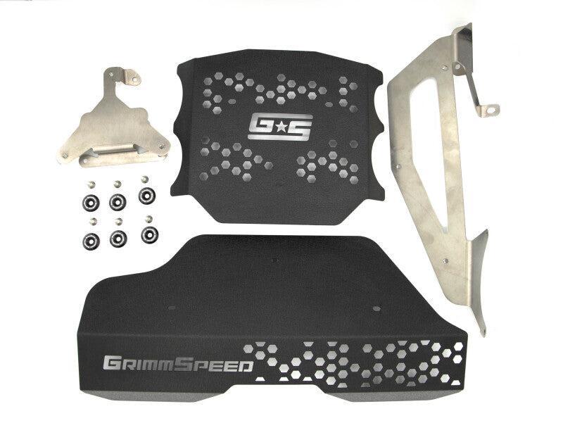 GrimmSpeed Engine Cover Kit - Black Subaru BRZ / Toyota GR86 22-25 | GRM.1091.1.BLK