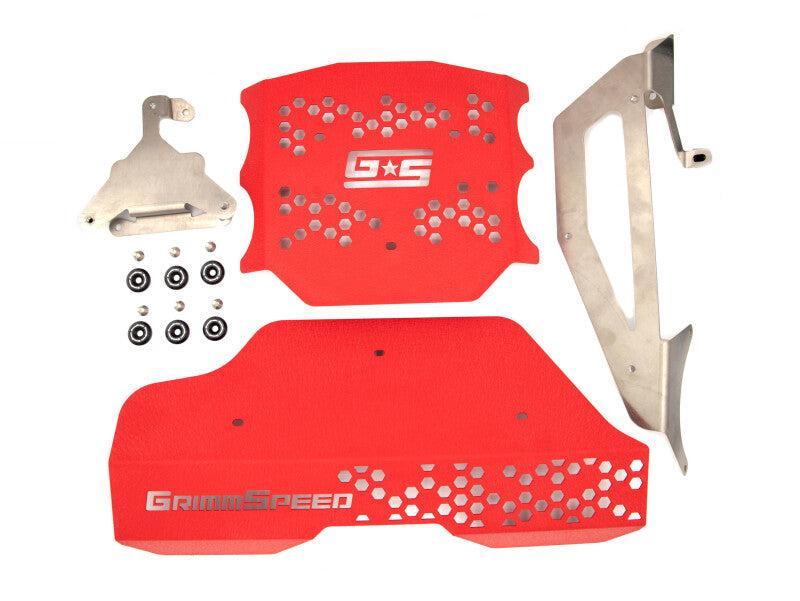 GrimmSpeed Engine Cover Kit - Red Subaru BRZ / Toyota GR86 22-25 | GRM.1091.1.RED