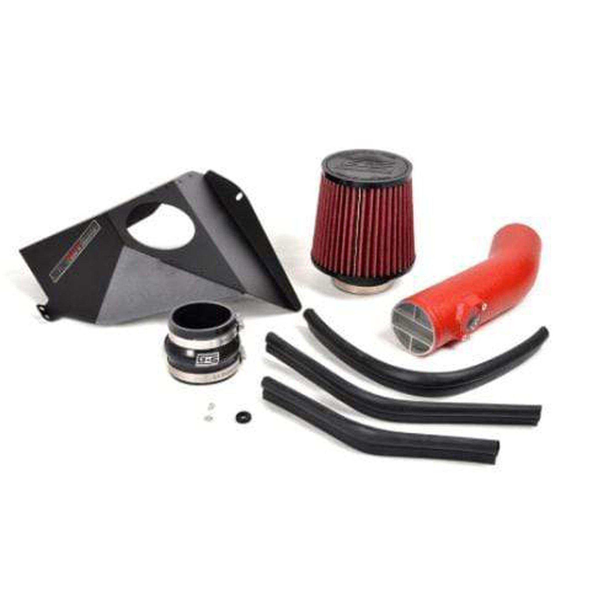 GrimmSpeed StealthBox Cold Air Intake Red Subaru STI 2015-2021