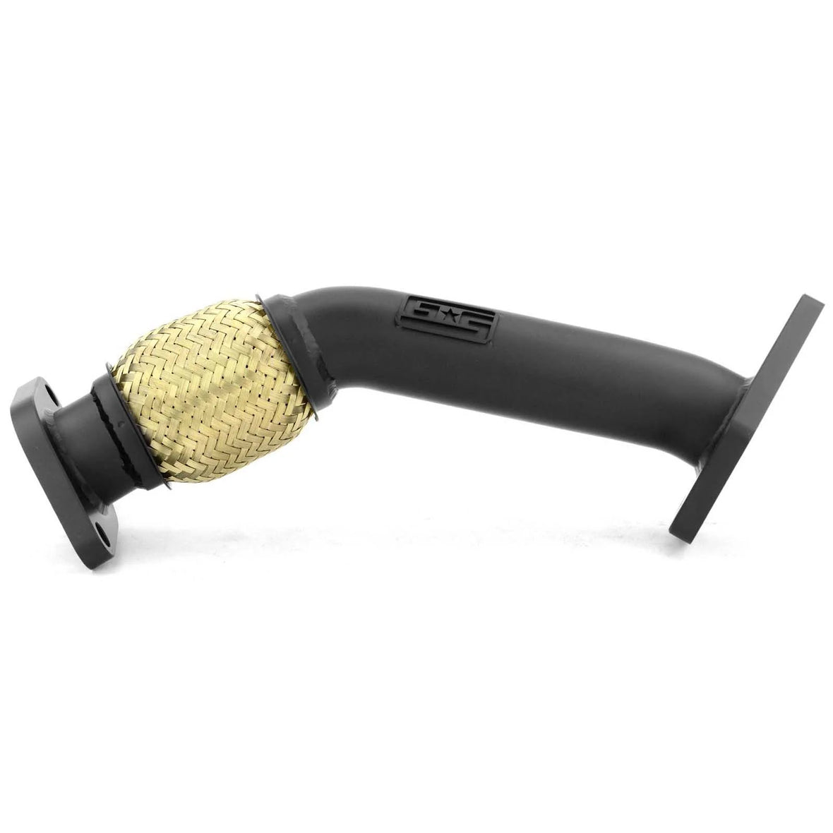 Grimmspeed EJ 2 Bolt Up-Pipe - Black Ceramic Coated WRX 06-14 / STI 04-21 | GRM.1099.1.BLK