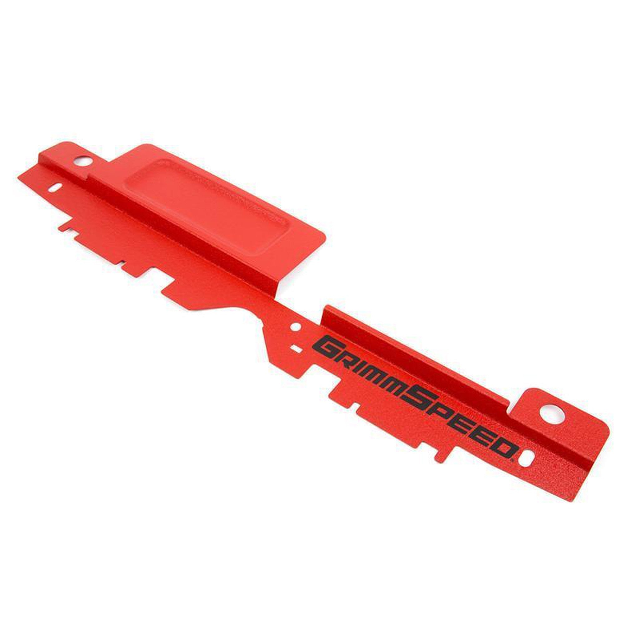 Grimmspeed Radiator Shroud w/ Tool Tray Red Subaru Legacy 2005-2009 / Outback 2005-2009 | 096032