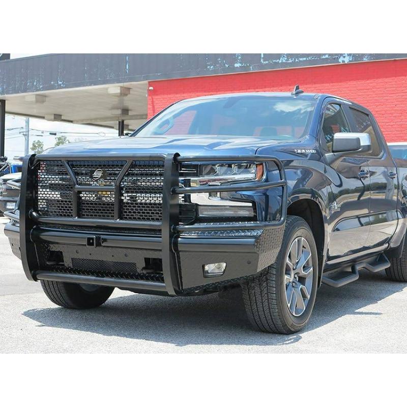 Steelcraft Heavy Duty Front Bumper With Grille Guard 2019-2021 Chevy Silverado 1500/2022 Chevy Silverado 1500 LTD "Classic" Model HD10490RC