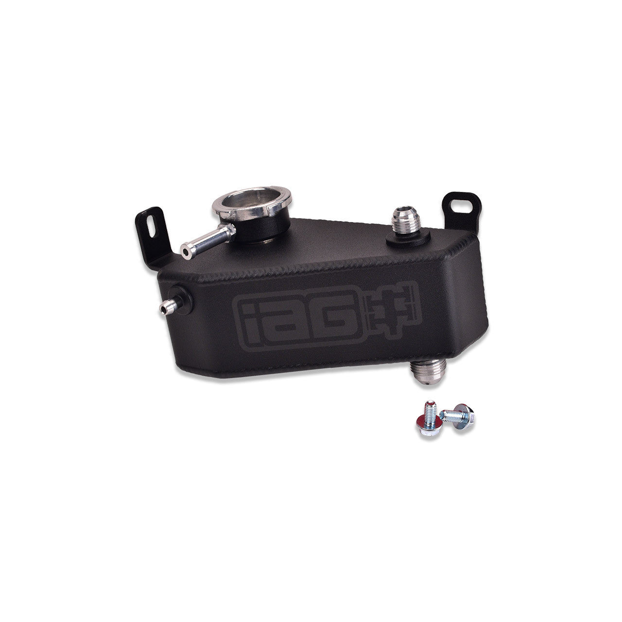 IAG Coolant Expansion Tank Black WRX / STI 02-07 | IAG-ENG-5301BK