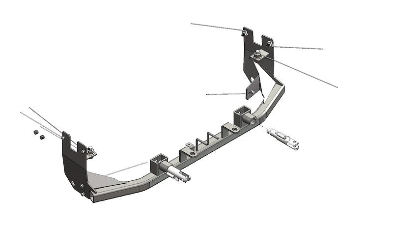 Blue Ox BX2668 Base Plate for Easy Ford Explorer Towing BX2668
