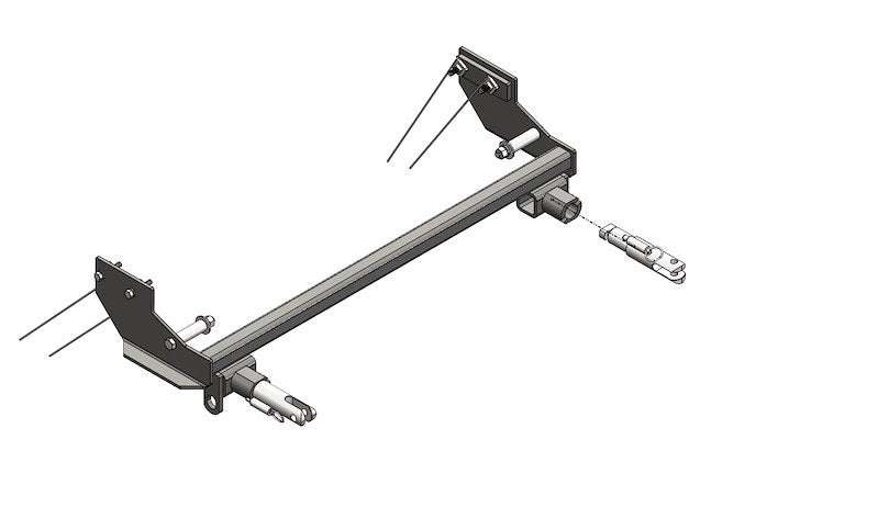 Blue Ox BX3763 Base Plate for Easy Toyota Tacoma Towing BX3763