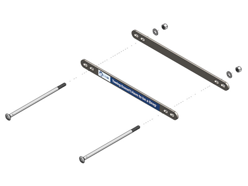 Blue Ox BXR9005 5th Wheel Hitch Accessory for Smooth Towing BXR9005