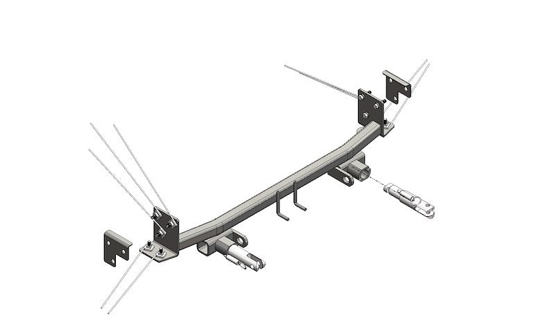 Blue Ox BX1692 Base Plate for Chevy HHR Towing BX1692
