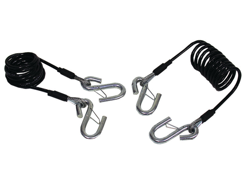 Blue Ox BX88196 Safety Cable Kit for Secure Towing BX88196