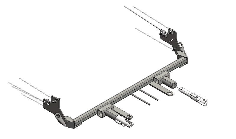 Blue Ox BX2336 Base Plate for Hyundai Elantra GT BX2336