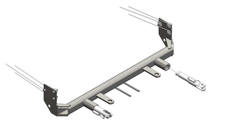 Blue Ox BX1725 Base Plate for Easy Chevy Spark Towing BX1725