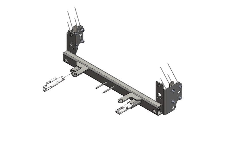 Blue Ox BX1146 Base Plate for Jeep Grand Cherokee L BX1146