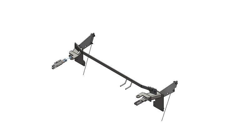 Blue Ox BX2690 Base Plate for Easy Ford Maverick Towing BX2690