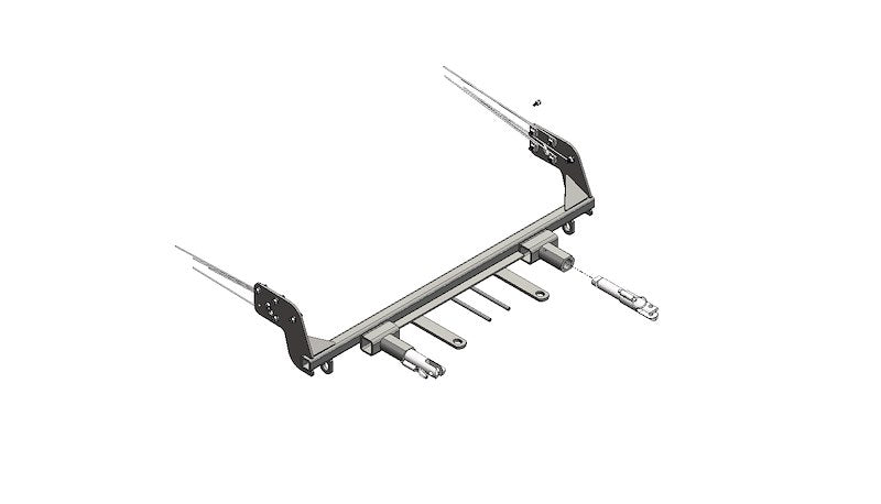 Blue Ox BX2726 Base Plate for Easy Kia Soul Towing BX2726