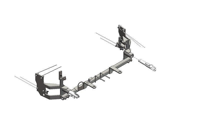 Blue Ox BX2673 Base Plate for Easy Towing Compatibility BX2673