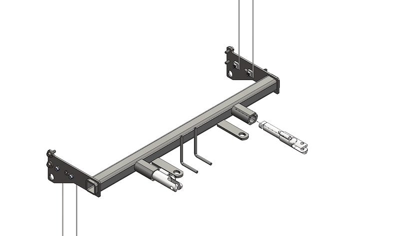 Blue Ox BX2337 Base Plate for Hyundai Genesis Coupe BX2337