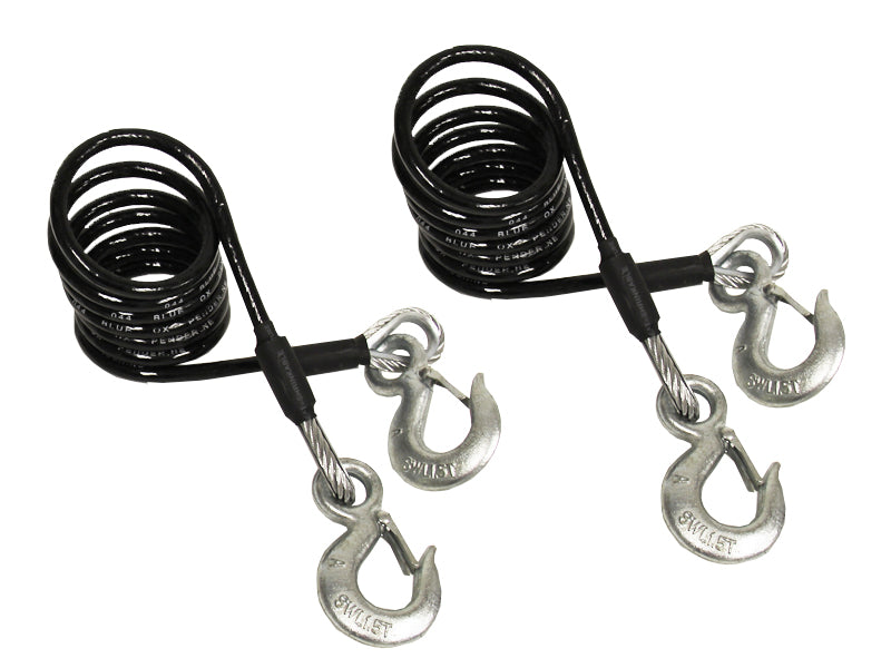Blue Ox BX88197 Safety Cable Kit for Secure Towing BX88197