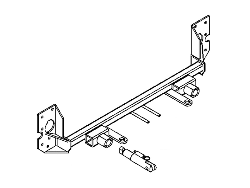 Blue Ox BX3824 Base Plate for Easy Volkswagen Beetle Towing BX3824