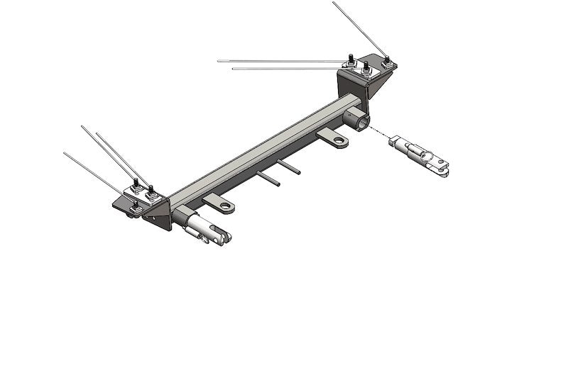 Blue Ox BX1131 Base Plate for Jeep Liberty Renegade BX1131