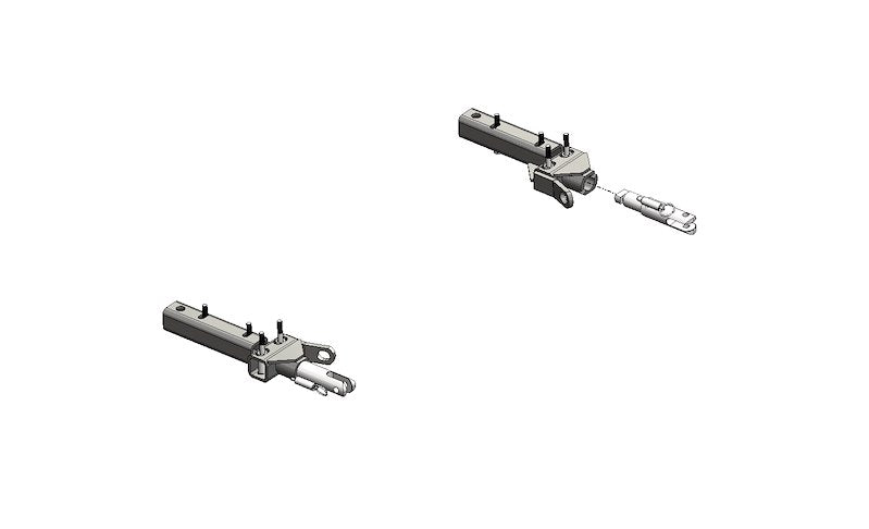 Blue Ox BX1128 Base Plate for Easy Jeep Towing BX1128