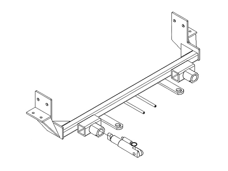 Blue Ox BX3759 Base Plate for Easy Toyota Matrix Towing BX3759