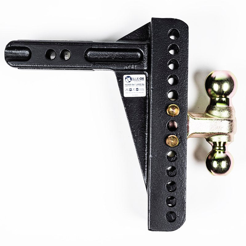 Blue Ox BXH14101 Adjustable Ball Mount for Versatile Towing BXH14101