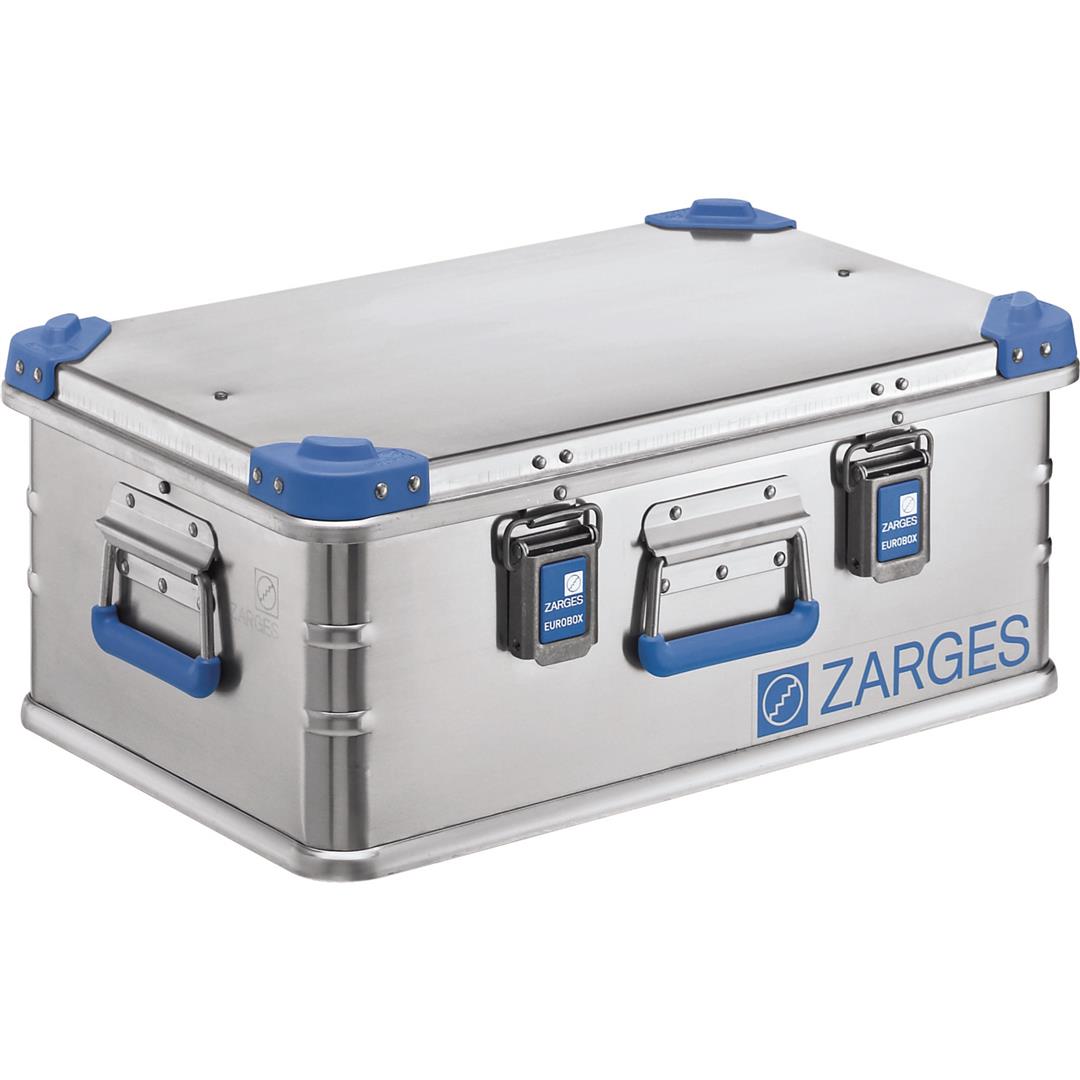 Zarges Aluminum Case 22.95X15.28X9.72' - High-Grade Aluminum Storage Solution ZAR40701