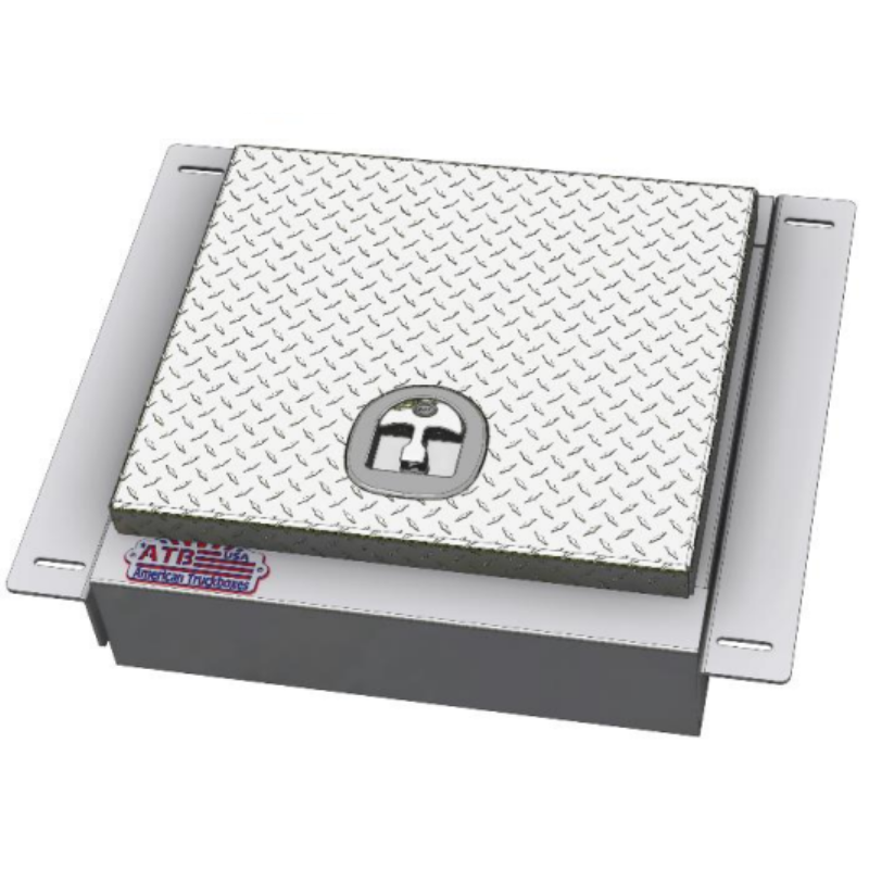 ATB In-Frame 8"H x 18"D x 24"W Single Top Open Lid With T-Handle Model A-IB52-81824-T