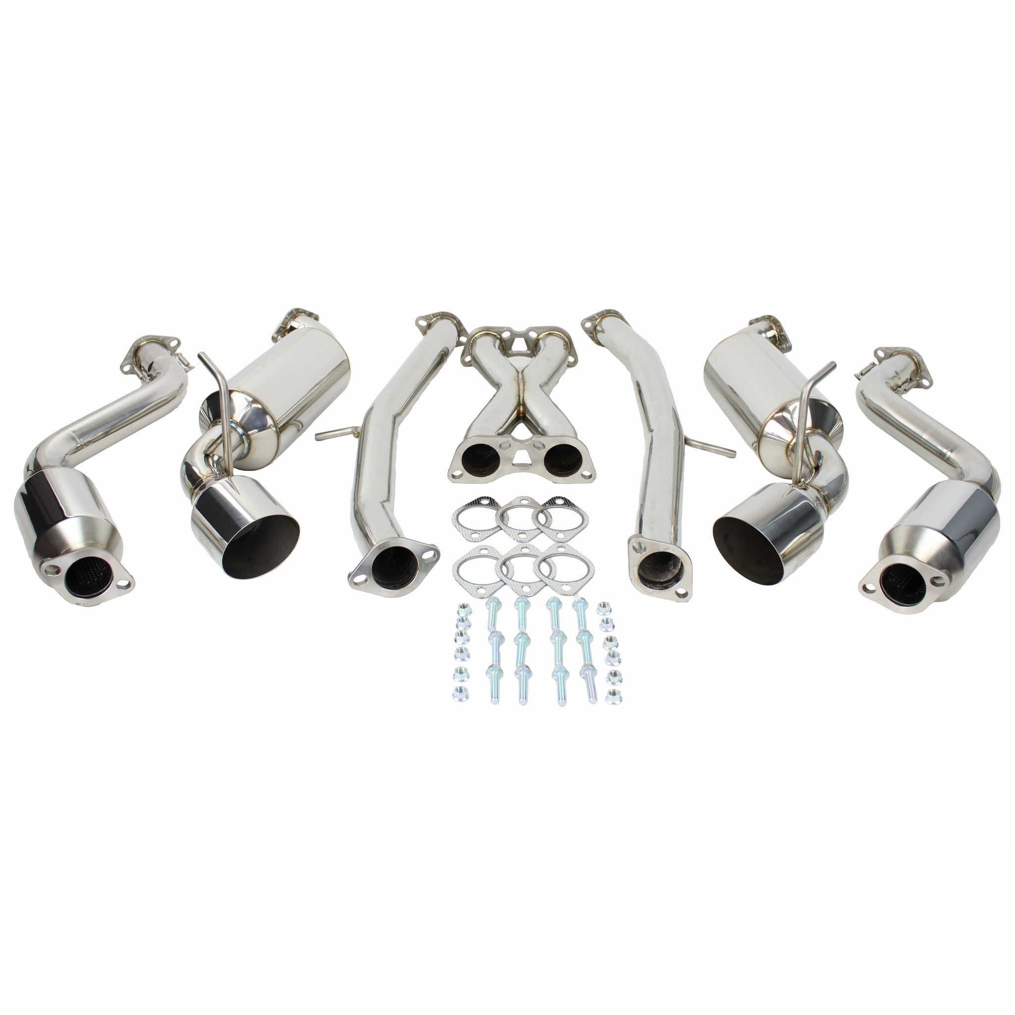 Invidia Dual N1 GT SS Tip Cat Back Exhaust Nissan 370Z 2009-2018 | HS09N7ZGD1GS