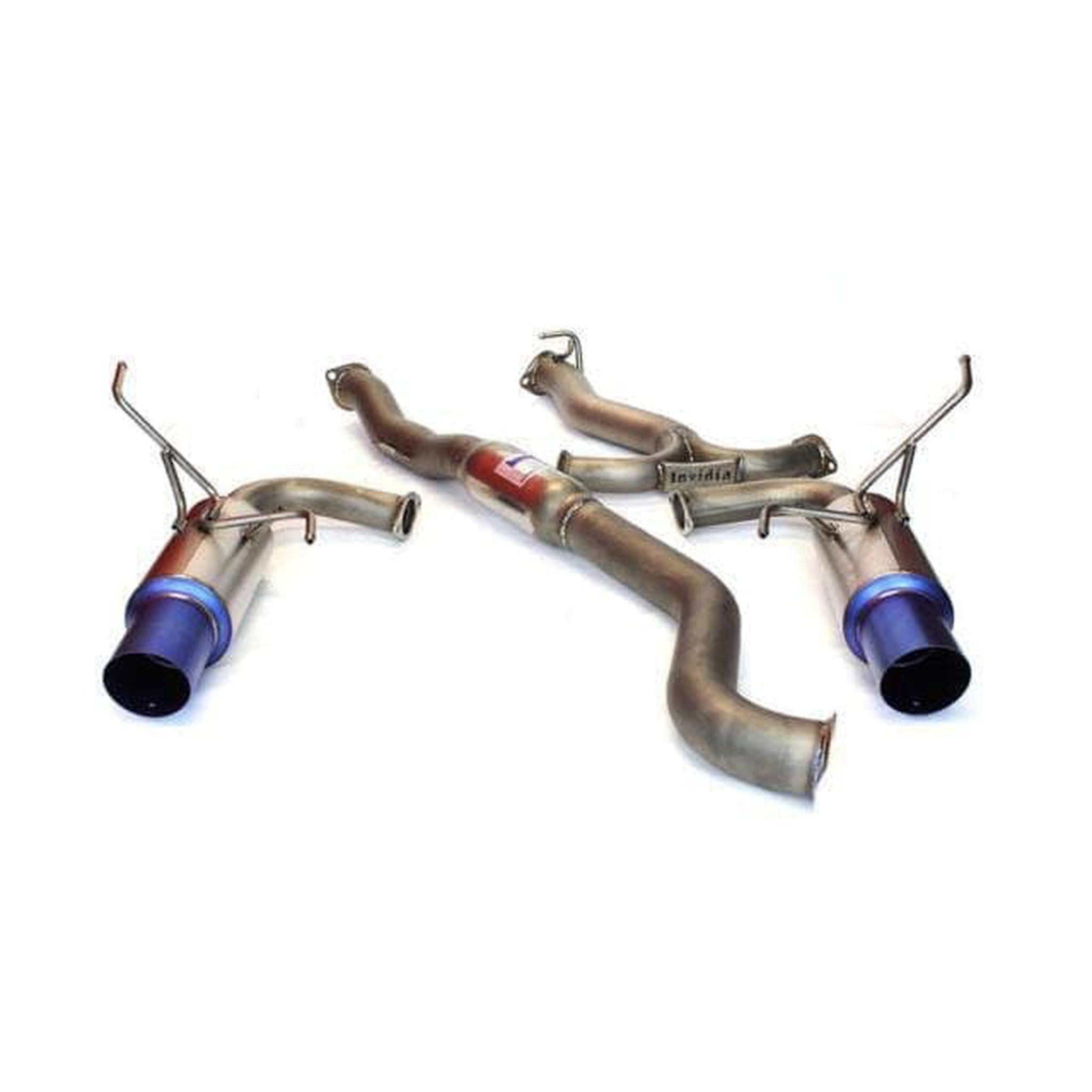 Invidia N1 Titanium Cat Back Exhaust Subaru WRX 2008-2014 / STI 2008-2014 Sedan | HS11STIDTG