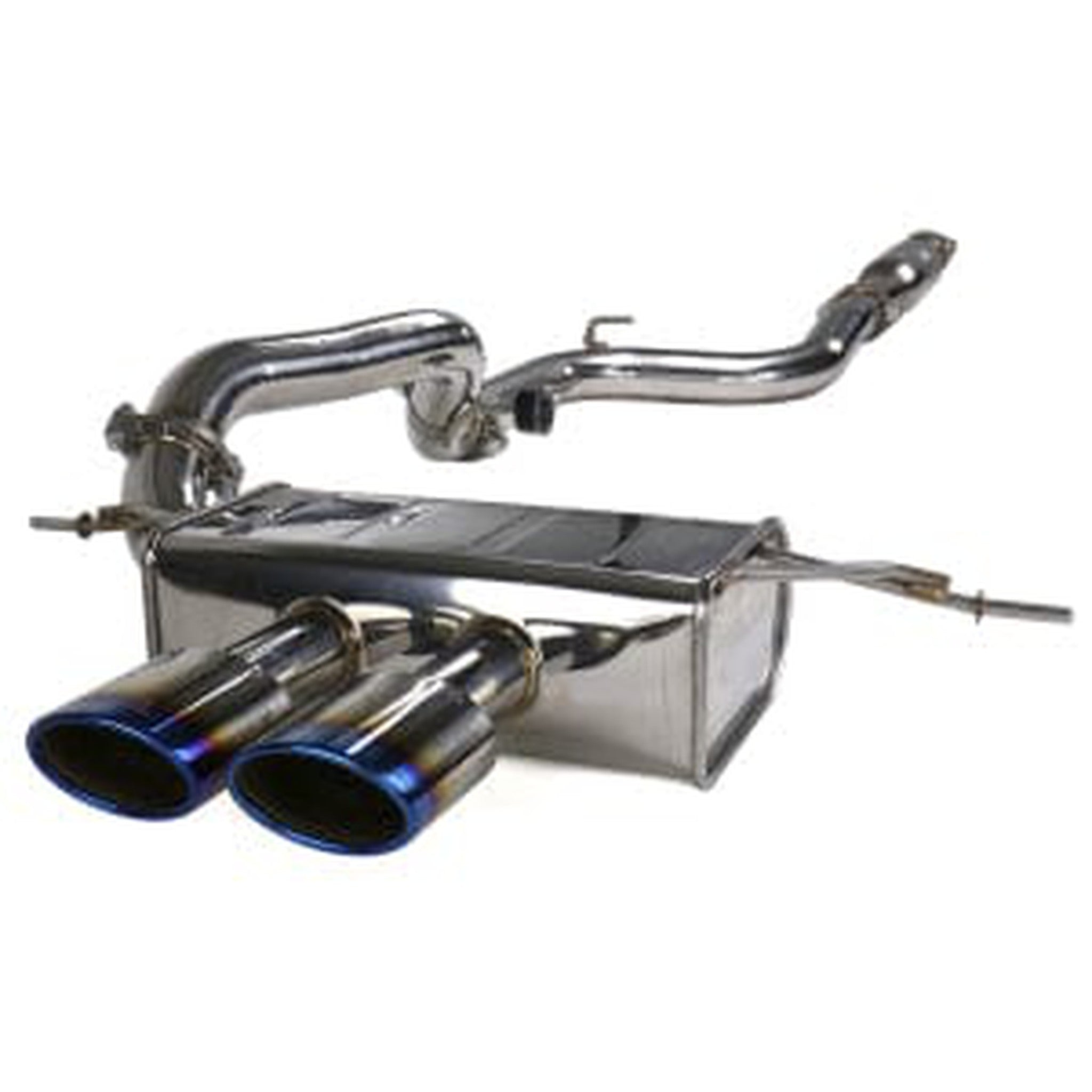 Invidia Q300 Oval Titanium Tip Cat Back Exhaust Ford Focus ST 2013-2018 | HS13FFSQ32OT