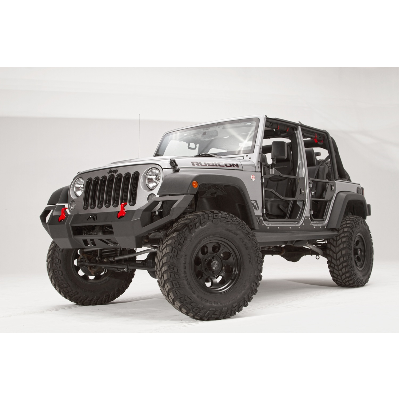 Fab Fours Vengeance Front Bumper Model JK07-D1851-1