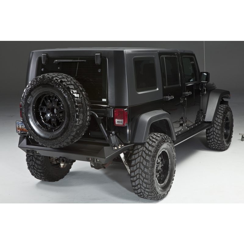 Fab Fours Heavy Duty Rear Bumper JK07-Y1251-1
