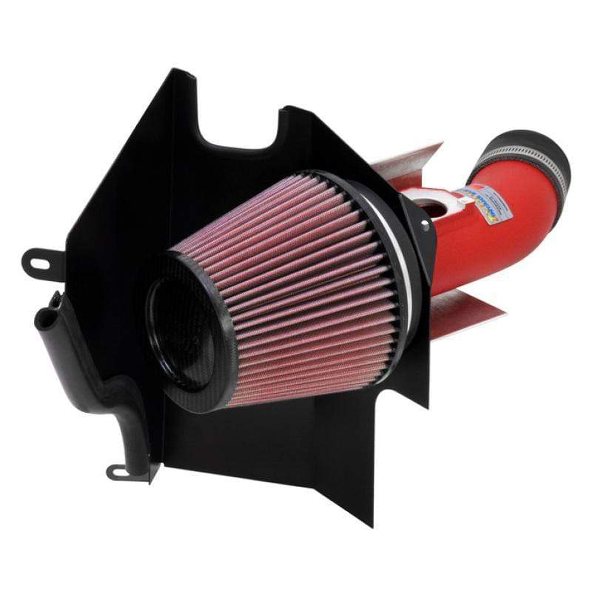 K&N Wrinkle Red Short Ram Intake System Subaru WRX / STI 2002-2007