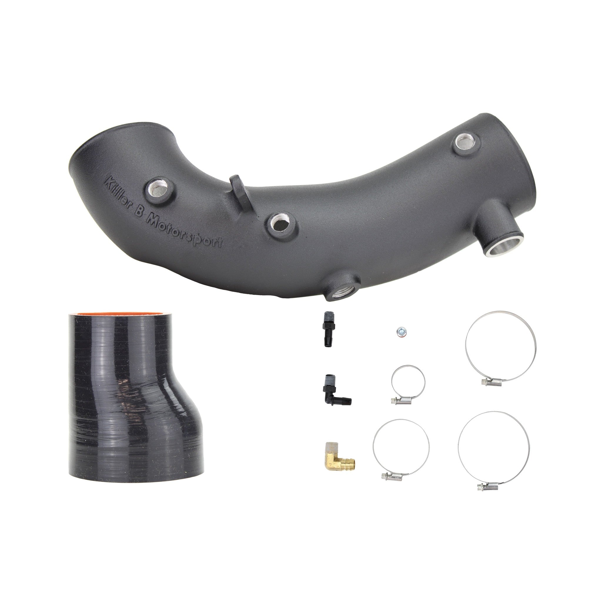 Killer B EJ Cast Aluminum Turbo Inlet KBM to 84mm/FP Coupler Subaru WRX 2002-2007 / STI 2007-2021 | EJTI-84