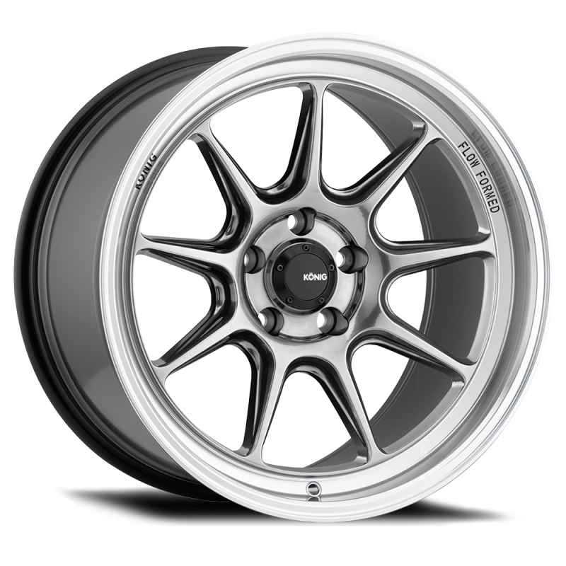 Konig Countergram 17x9 5x114.3 ET43 Hyper Chrome / Machined Lip CT9751443C