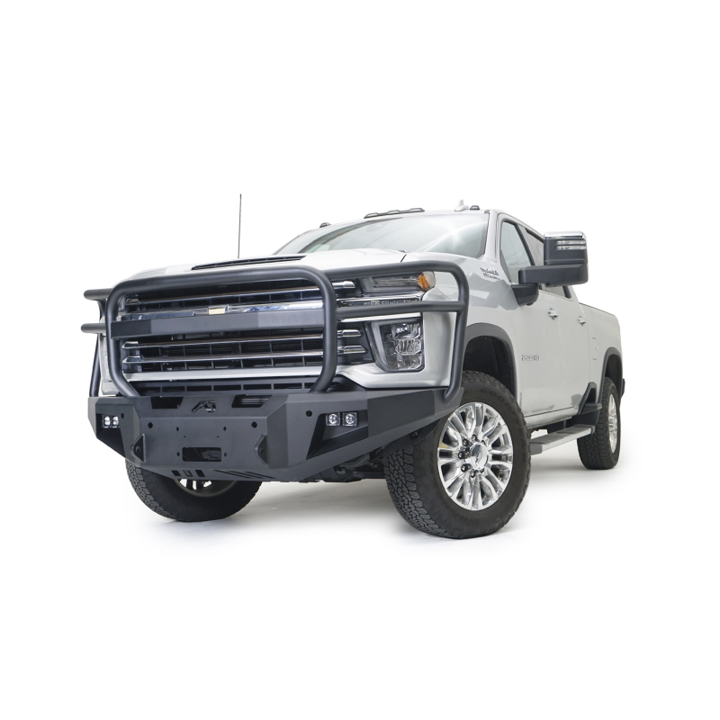Fab Fours Premium Winch Front Bumper w/ Grille Guard Model CH20-A4950-1