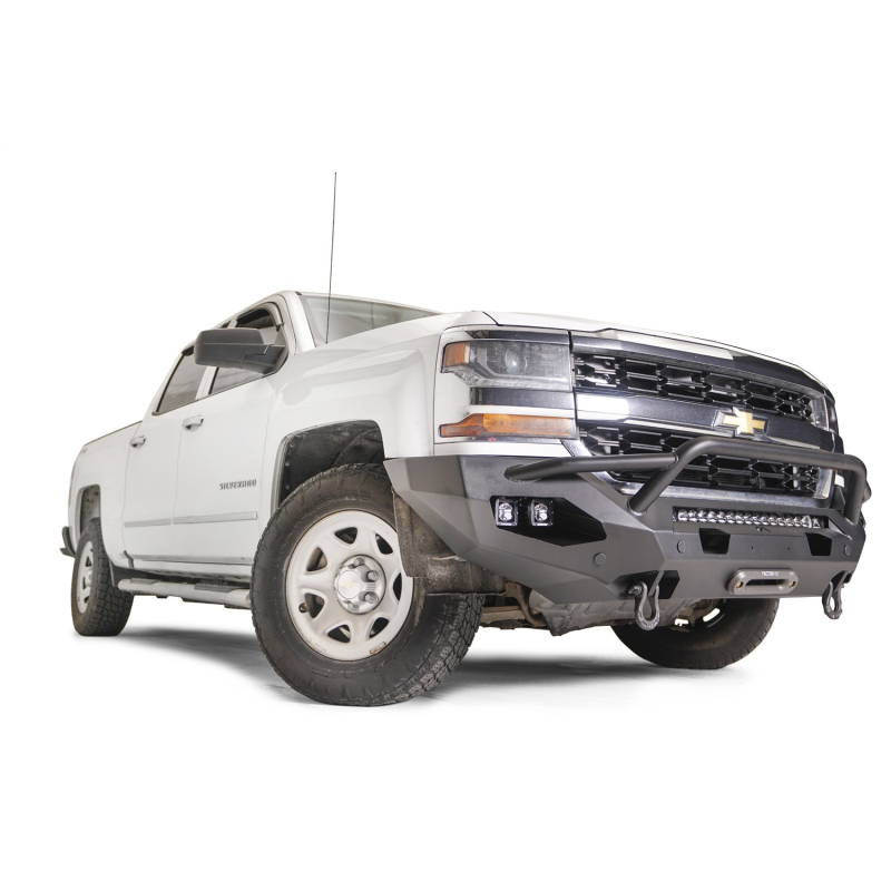 Fab Fours Matrix Front Bumper w/ Pre Runner Guard Model CS16-X4852-1