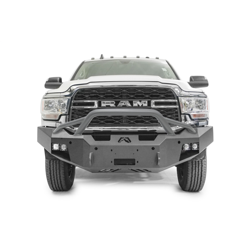 Fab Fours Premium Winch Front Bumper w/ Pre Runner Guard Model DR19-A4452-1