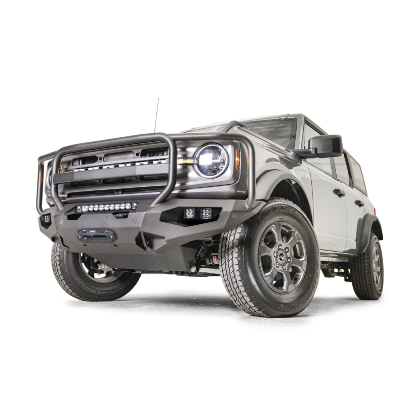 Fab Fours Matrix Front Bumper w/ Grille Guard Model FB21-X5250-1