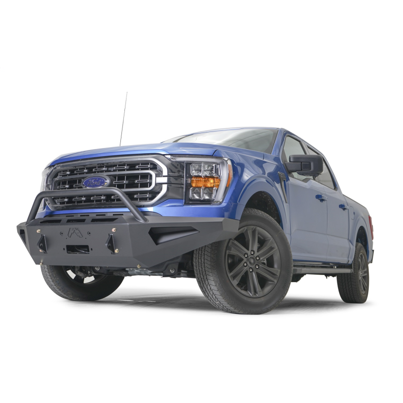 Fab Fours Red Steel Front Bumper w/ Pre Runner Guard Model FF21-RS5162-1